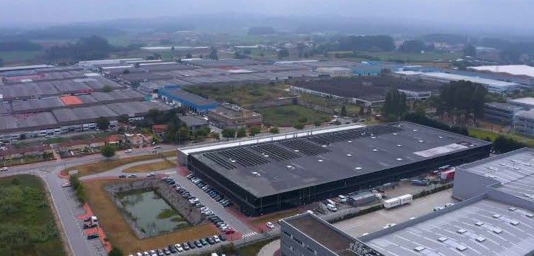 Aerial view of the Nelo facility in Vila do Conde