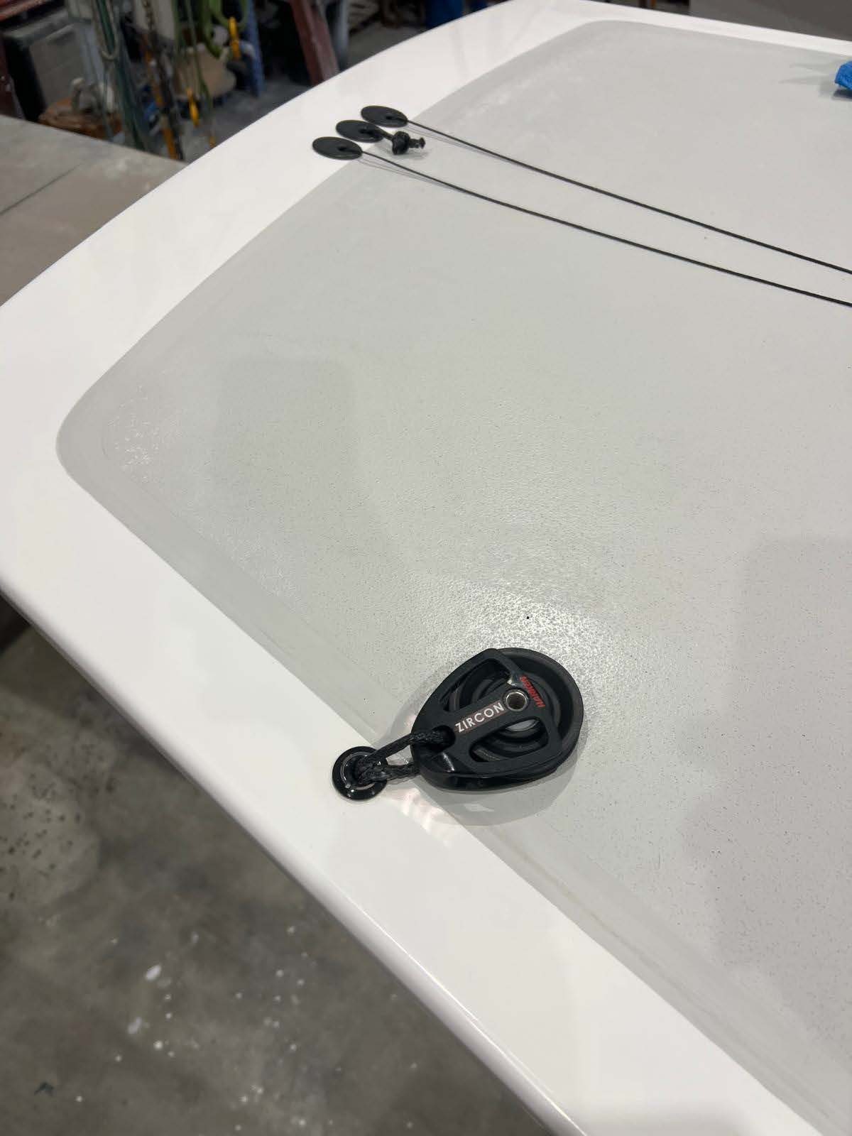 Deck fitting of the new system