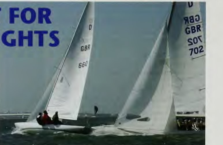 GBR 660 Aimee testing raked spreaders, forward shrouds and slack jumpers prior to Cowes Week 2005