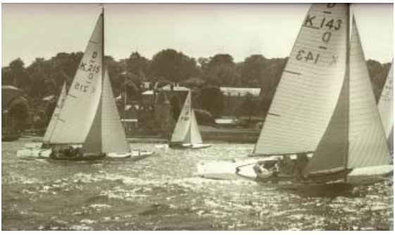 1952 Coupe Etienne de Ganay, Cowes; K143 Ganymede, a 1947 C&N; K125 Sabre, a 1949 C&N and K238 Rin-Jin, a 1952 Lallow. These team races occurred in UK and France from 1951-66.