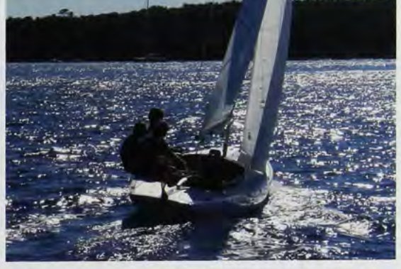 Photo 2: The boat is at its fastest upwind when the weather helm is neutralised or ‘released’