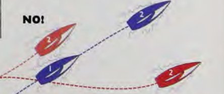 When you’re sailing toward a persistent shift, it’s usually better to get clear air by footing off below a boat ahead than by trying to pinch up above them.