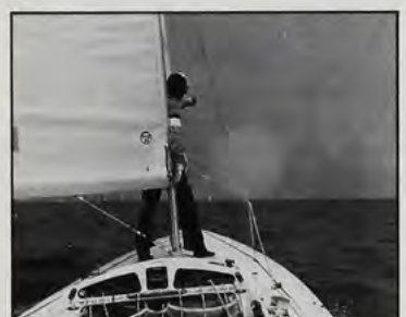 Taking a transit on the line to a distinctive object on the shore. Stand up as high as you can in the boat to obtain the best view.