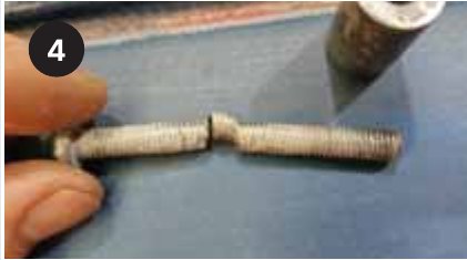Picture 4: check the mast-step pin for signs of weakness