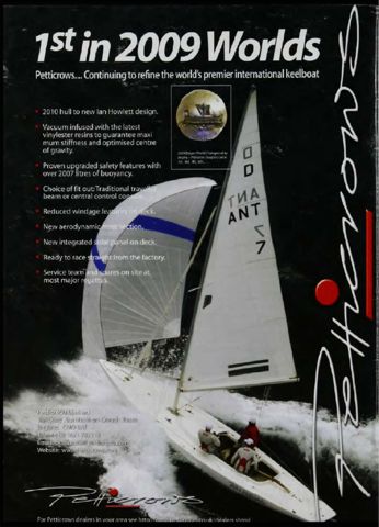 “1st in 2009 Worlds” advert