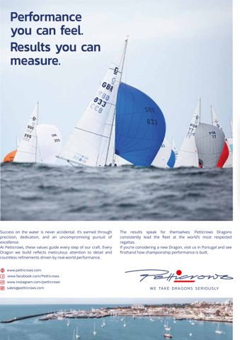 “Performance you can feel. Results you can measure.” Petticrows advert, 2025